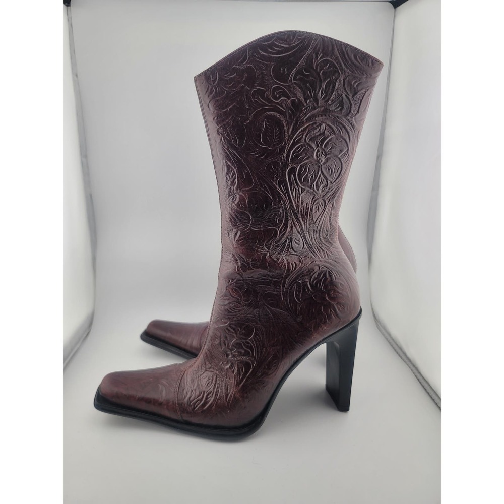 Steve Madden Cowgirl Embossed Boots
